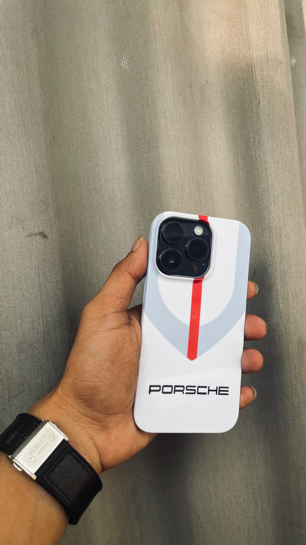 White Porsche