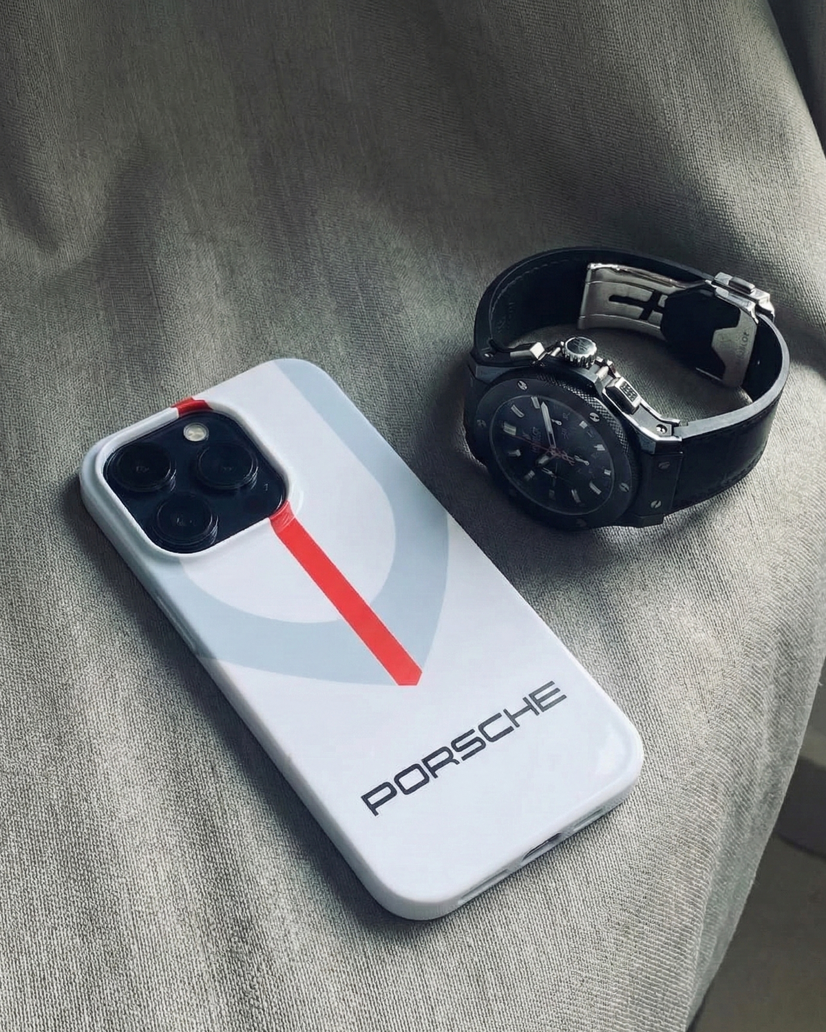 White Porsche